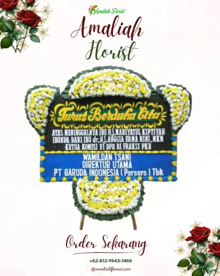 Papan Bunga Duka Besusu Barat